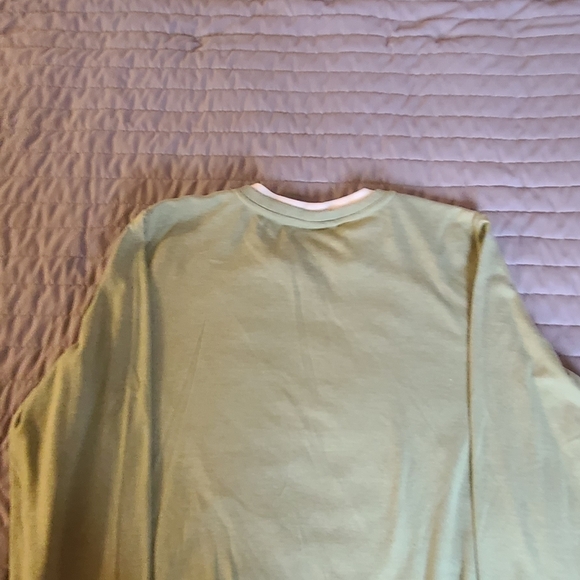Alfred Dunner Quilted Green Top It doesn't have the size tag but it's large. - Picture 5 of 6